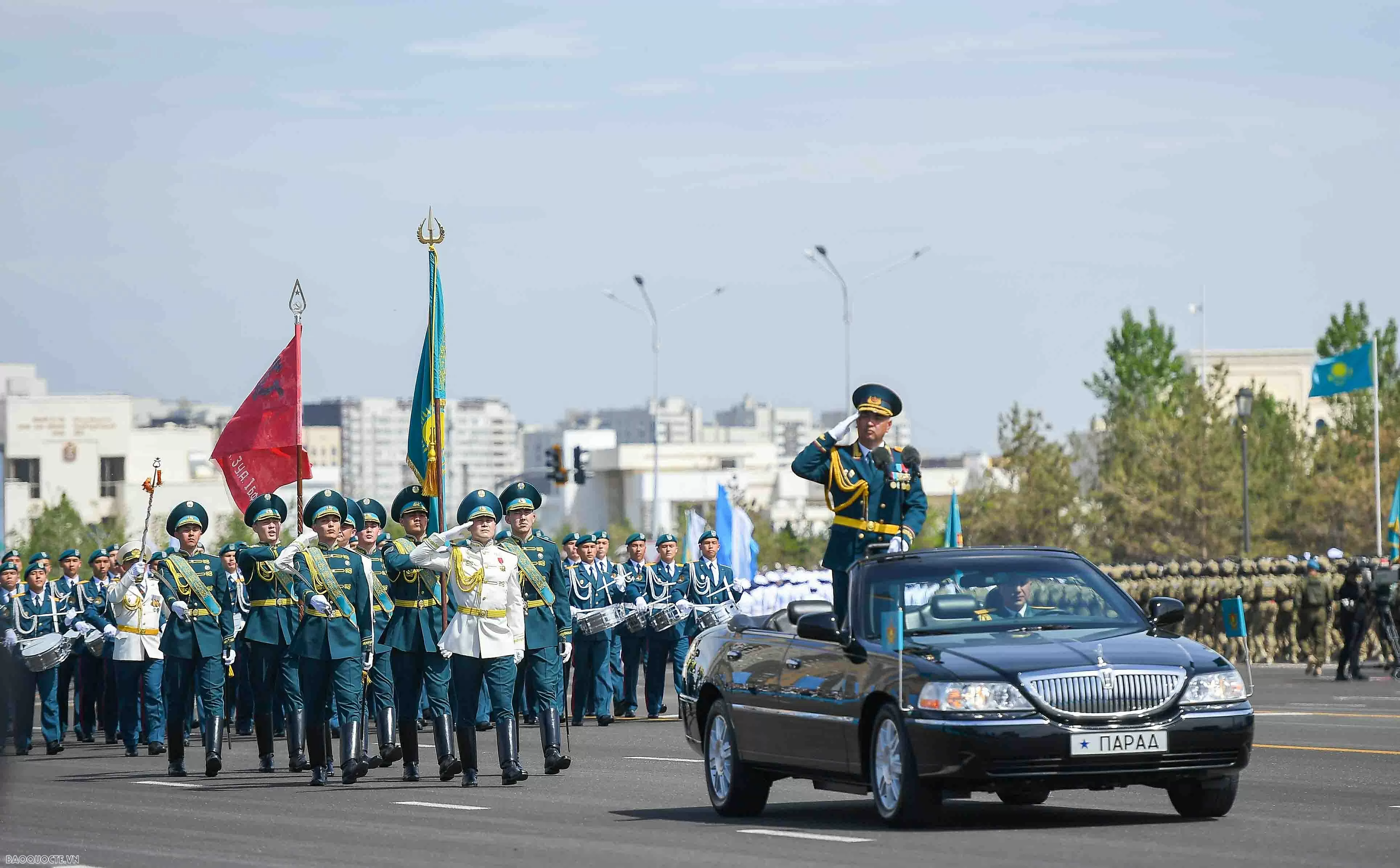 Tổng Bí thư Tô Lâm và phu nhân dự lễ duyệt binh mừng chiến thắng của Kazakhstan Tổng Bí thư Tô Lâm và phu nhân dự lễ duyệt binh mừng chiến thắng của Kazakhstan