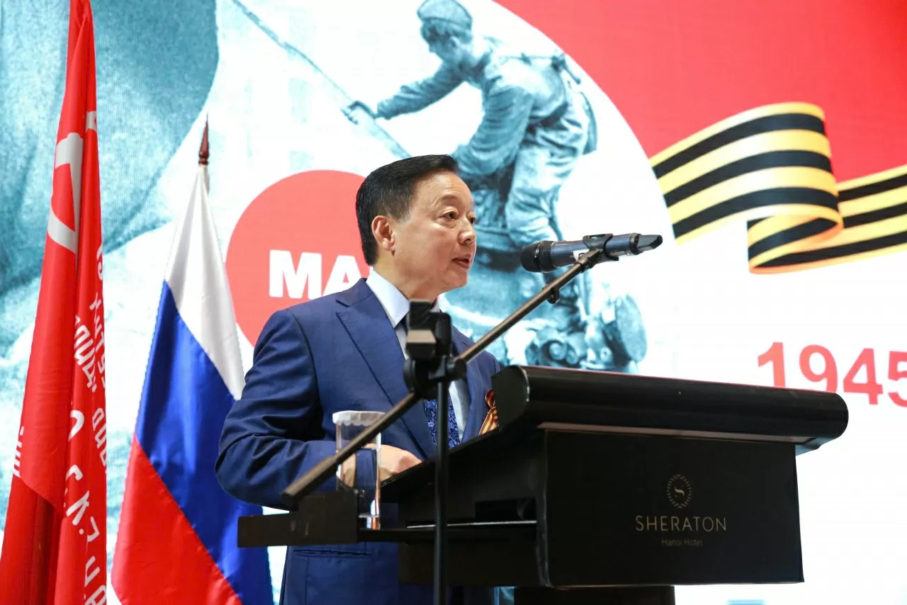 Đại sứ quán LB Nga tổ chức lễ kỷ niệm 80 năm Ngày Chiến thắng Chiến tranh Vệ quốc vĩ đại tại Hà Nội