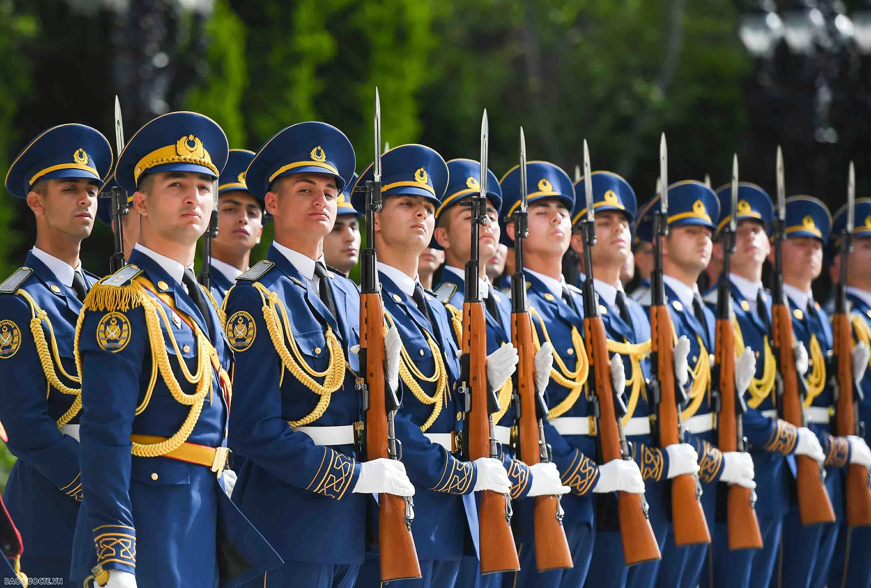 Lễ đón chính thức Tổng Bí thư Tô Lâm và Phu nhân thăm cấp Nhà nước Azerbaijan