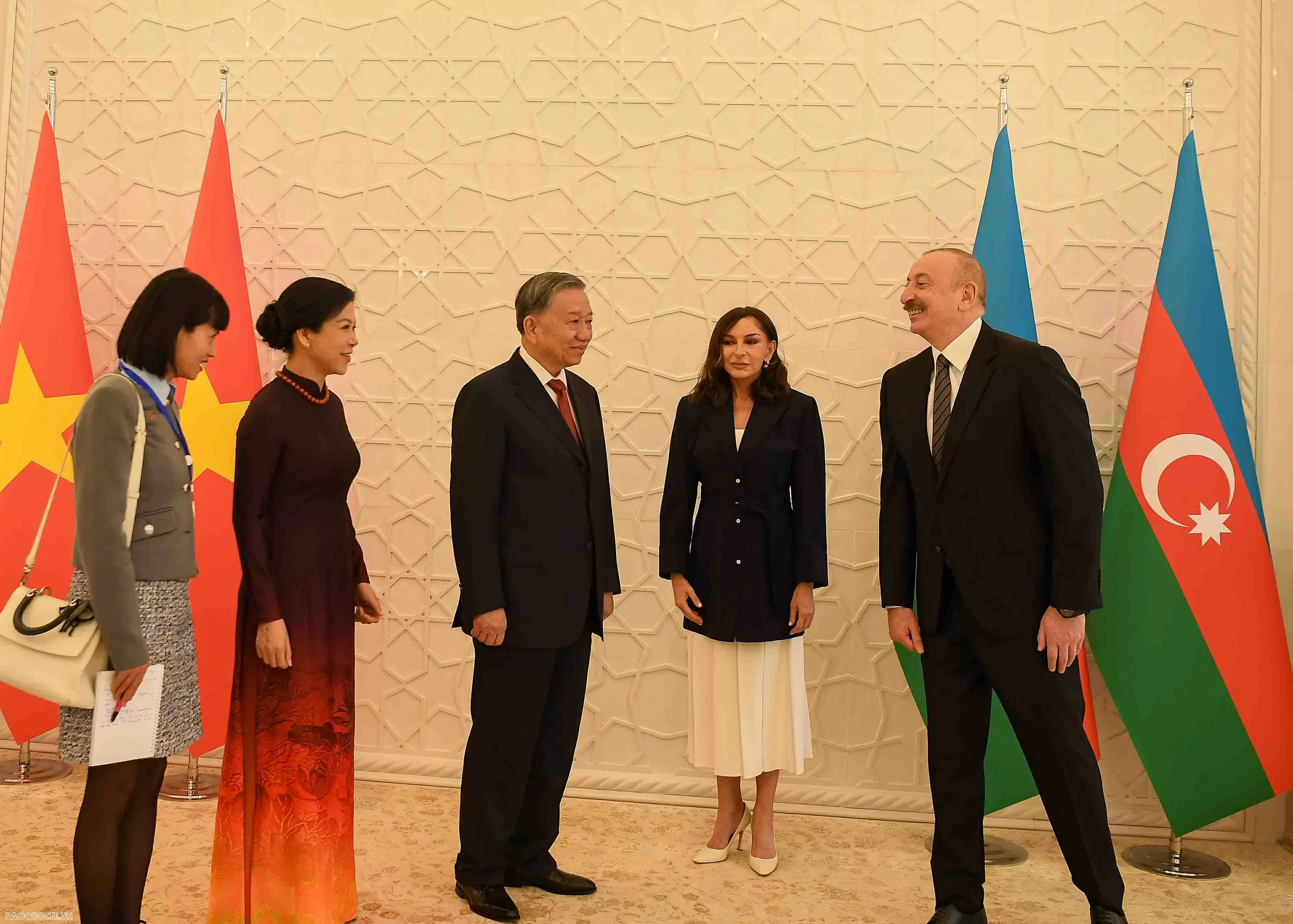 Lễ đón chính thức Tổng Bí thư Tô Lâm và Phu nhân thăm cấp Nhà nước Azerbaijan