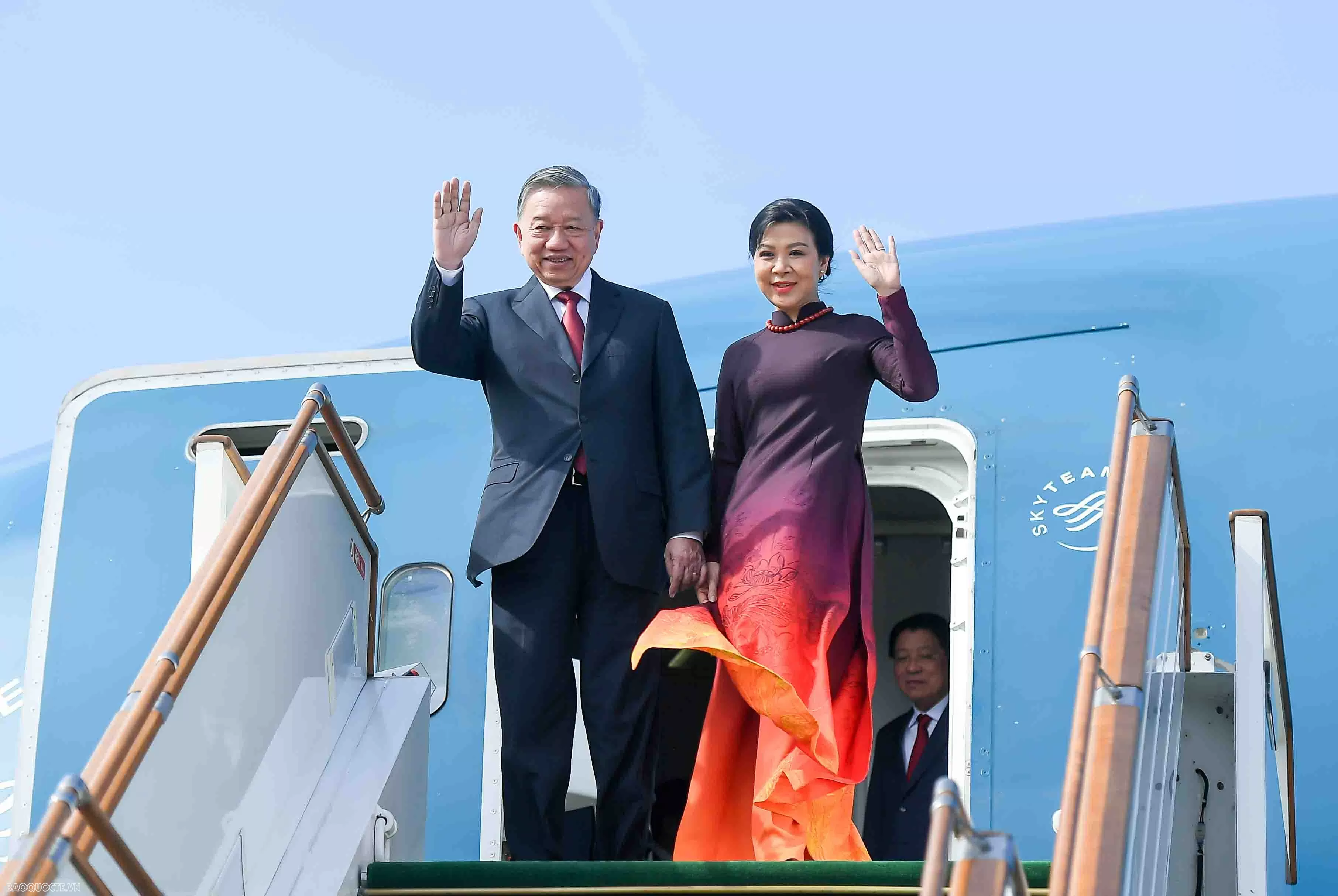 Tổng Bí thư Tô Lâm và Phu nhân đến Baku, bắt đầu thăm cấp Nhà nước Azerbaijan