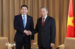 Tổng Bí thư Tô Lâm tiếp lãnh đạo một số doanh nghiệp lớn của Kazakhstan