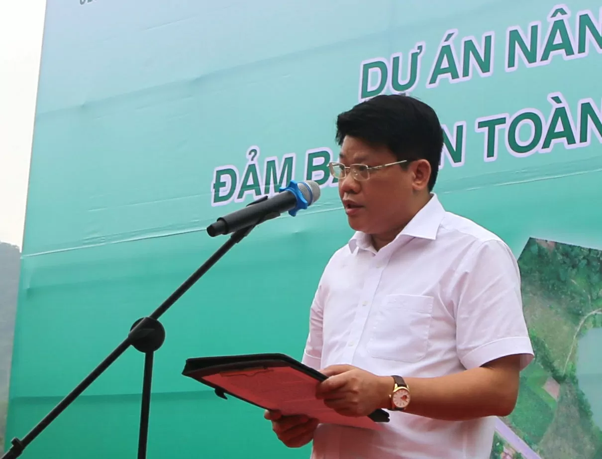 Lãnh đạo tỉnh Bắc Kạn và doanh nghiệp Nhật Bản khởi công Dự án nâng cấp hồ chứa nước Kéo Coi