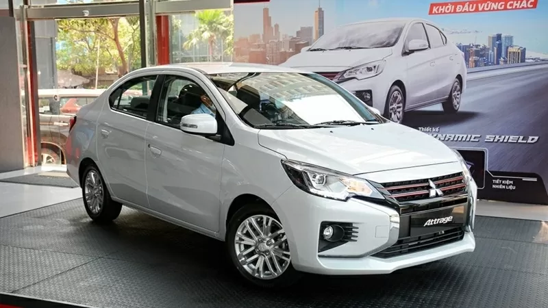 Giá xe Mitsubishi Attrage MT đang khởi điểm từ 380 triệu đồng