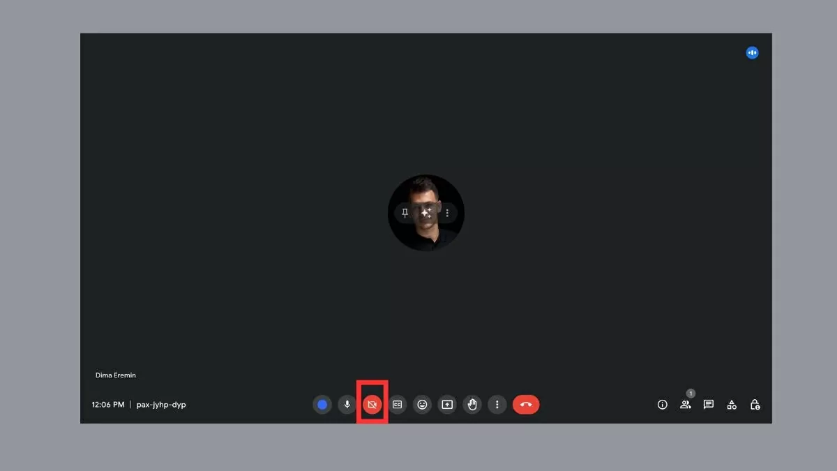 Camera đang bị tắt
