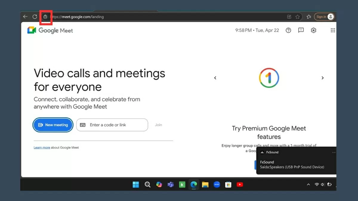 Truy cập Google Meet bằng trình duyệt Truy cập Google Meet bằng trình duyệt