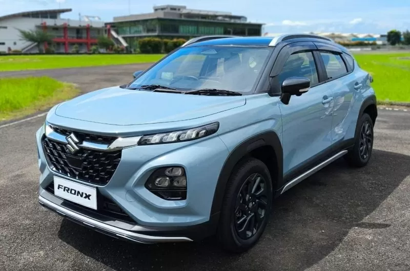 Suzuki Fronx đã xuất hiện tại trung tâm kiểm định khí thải ở Hà Nội 