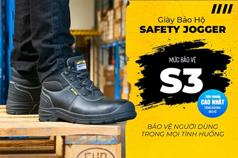 Giày bảo hộ Safety Jogger đảm bảo an toàn lao động. Giày bảo hộ Safety Jogger đảm bảo an toàn lao động.