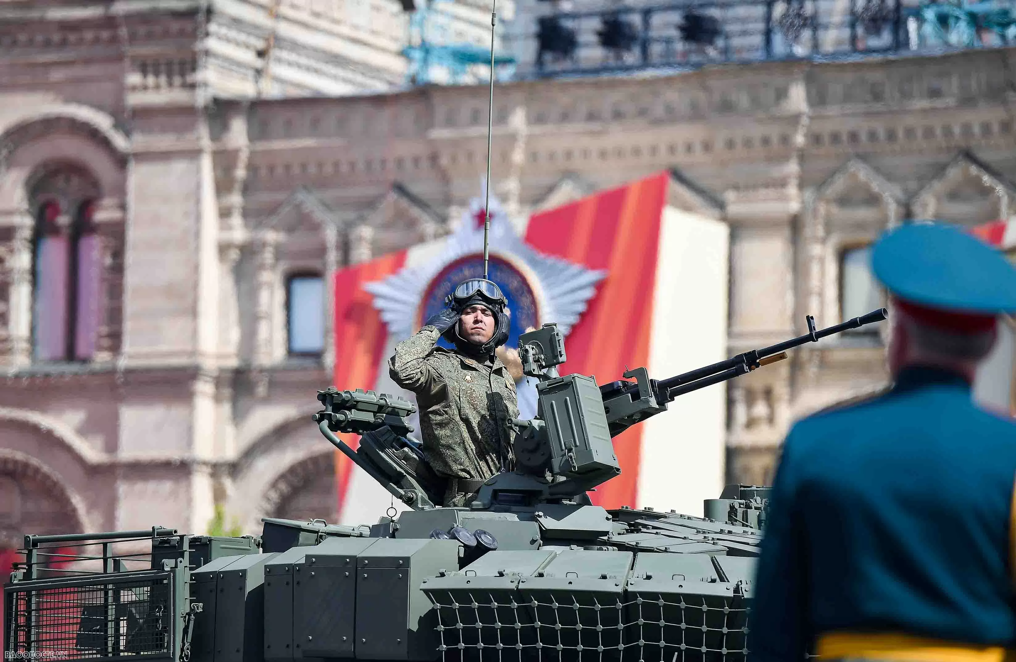 Tổng Bí thư Tô Lâm dự Lễ duyệt binh kỷ niệm 80 năm Ngày Chiến thắng tại Nga Tổng Bí thư Tô Lâm dự Lễ duyệt binh kỷ niệm 80 năm Ngày Chiến thắng tại Nga