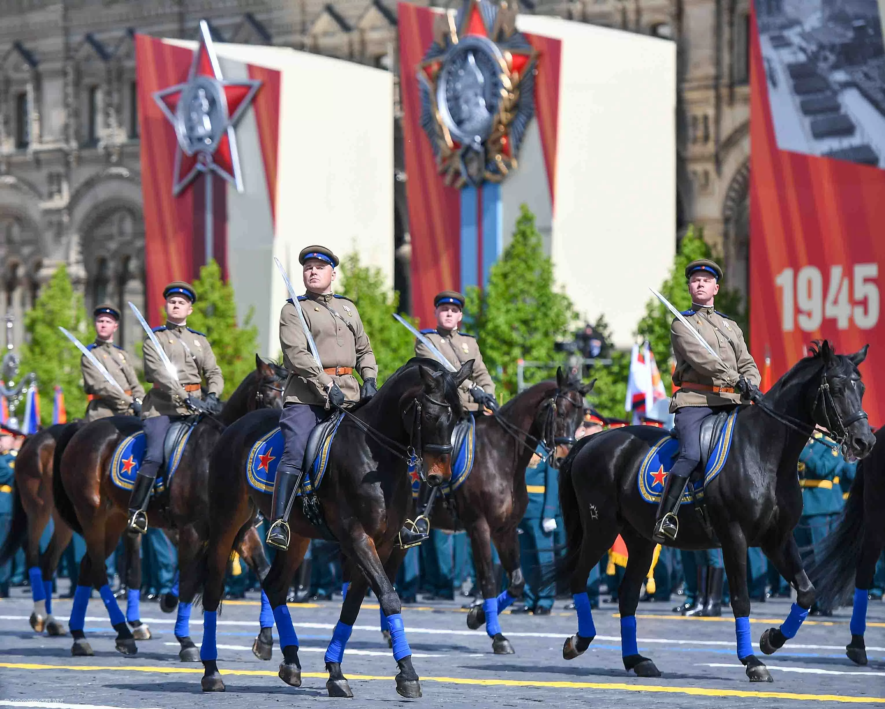 Tổng Bí thư Tô Lâm dự Lễ duyệt binh kỷ niệm 80 năm Ngày Chiến thắng tại Nga