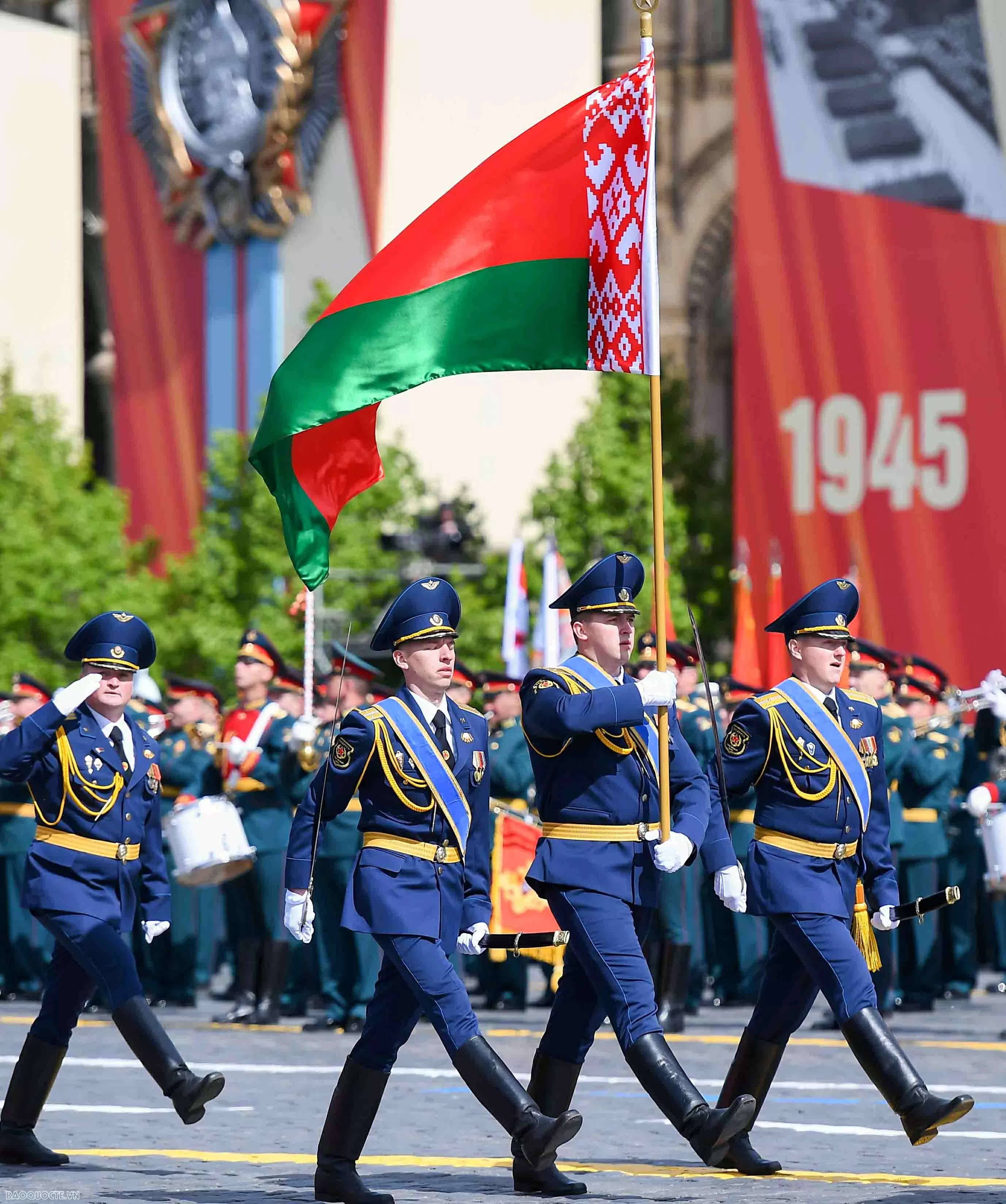 Hình ảnh 13 đoàn quân đội nước ngoài tại Lễ duyệt binh của Nga Hình ảnh 13 đoàn quân đội nước ngoài tại Lễ duyệt binh tại Quảng trường Đỏ