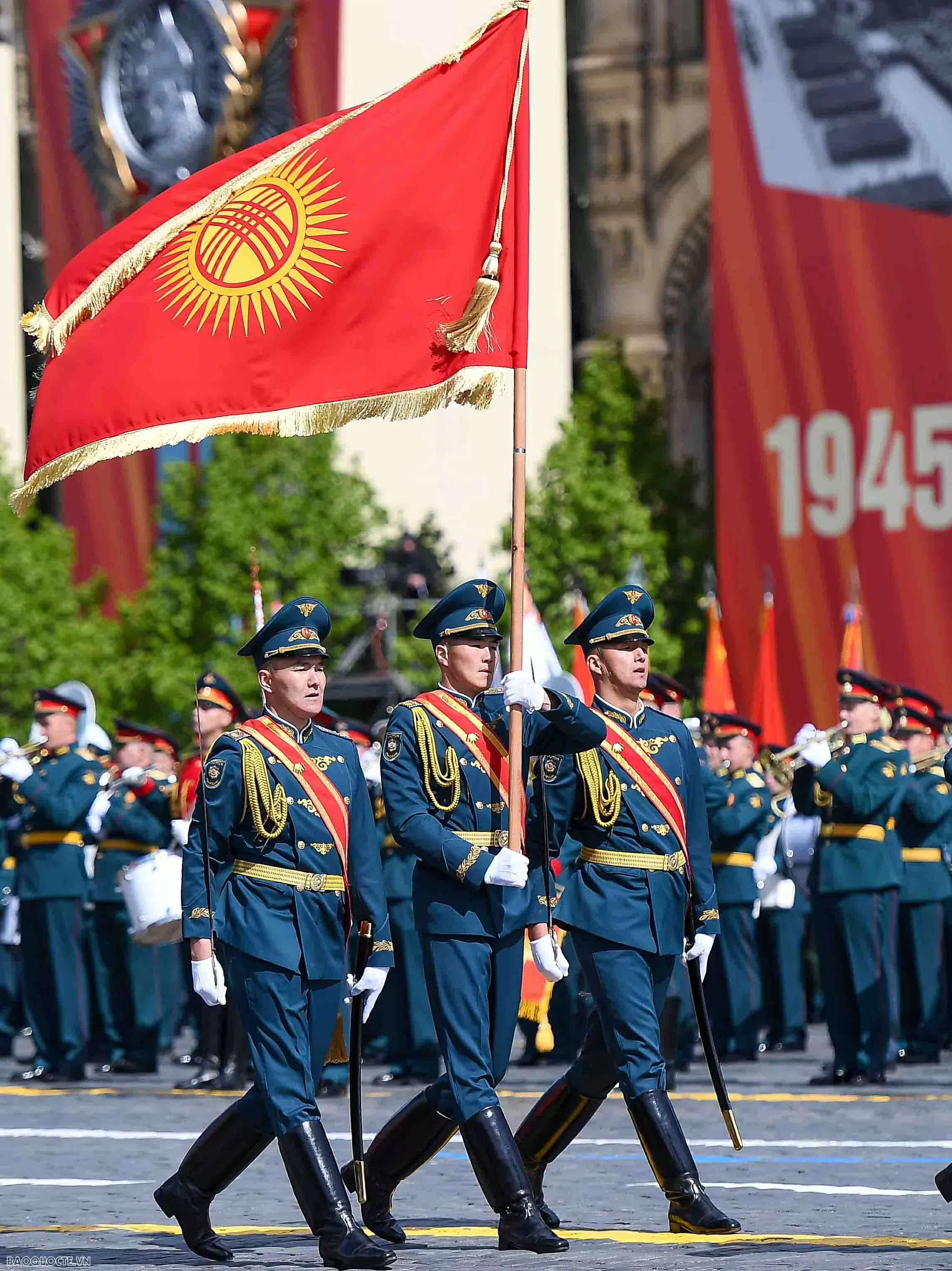 Hình ảnh 13 đoàn quân đội nước ngoài tại Lễ duyệt binh của Nga Hình ảnh 13 đoàn quân đội nước ngoài tại Lễ duyệt binh tại Quảng trường Đỏ