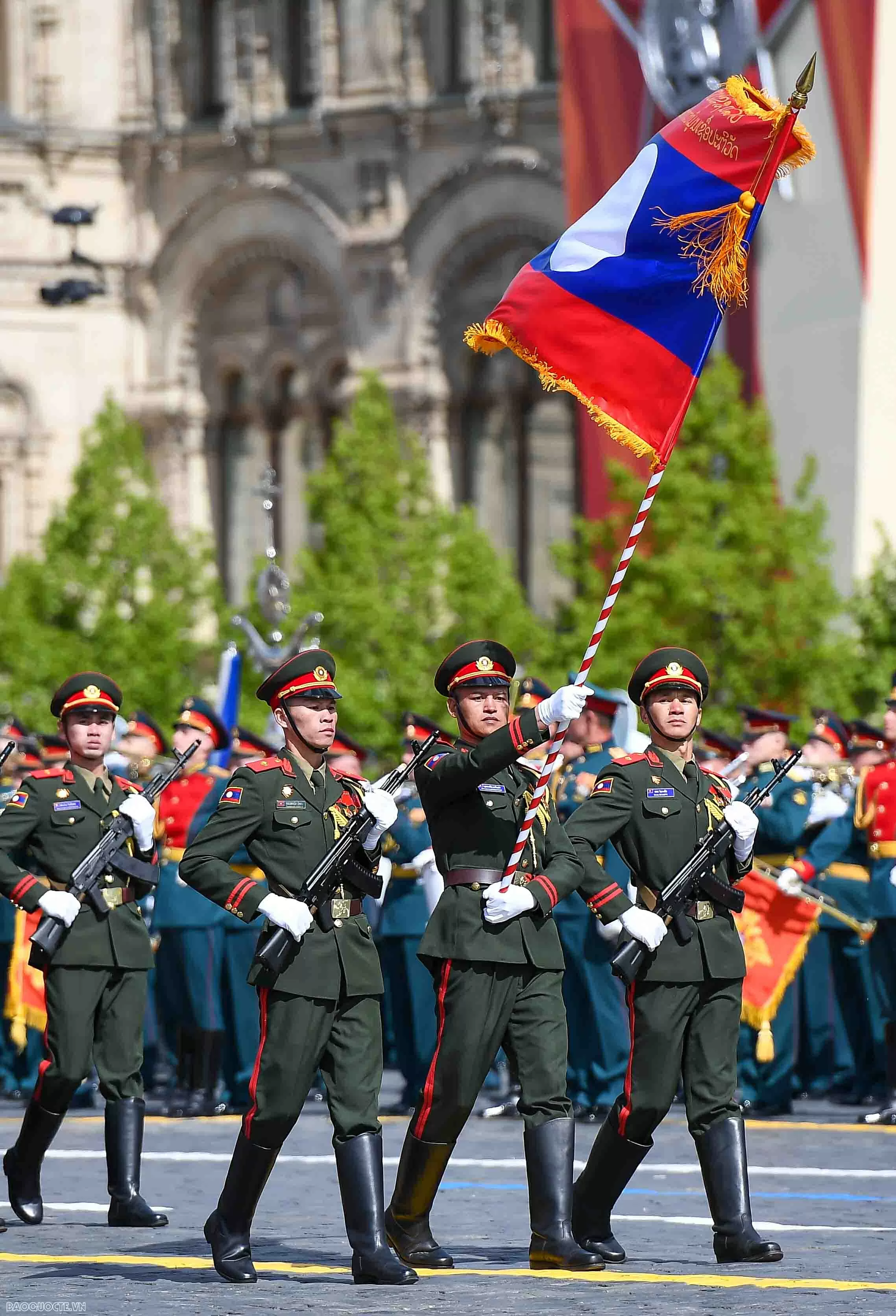 Hình ảnh 13 đoàn quân đội nước ngoài tại Lễ duyệt binh của Nga