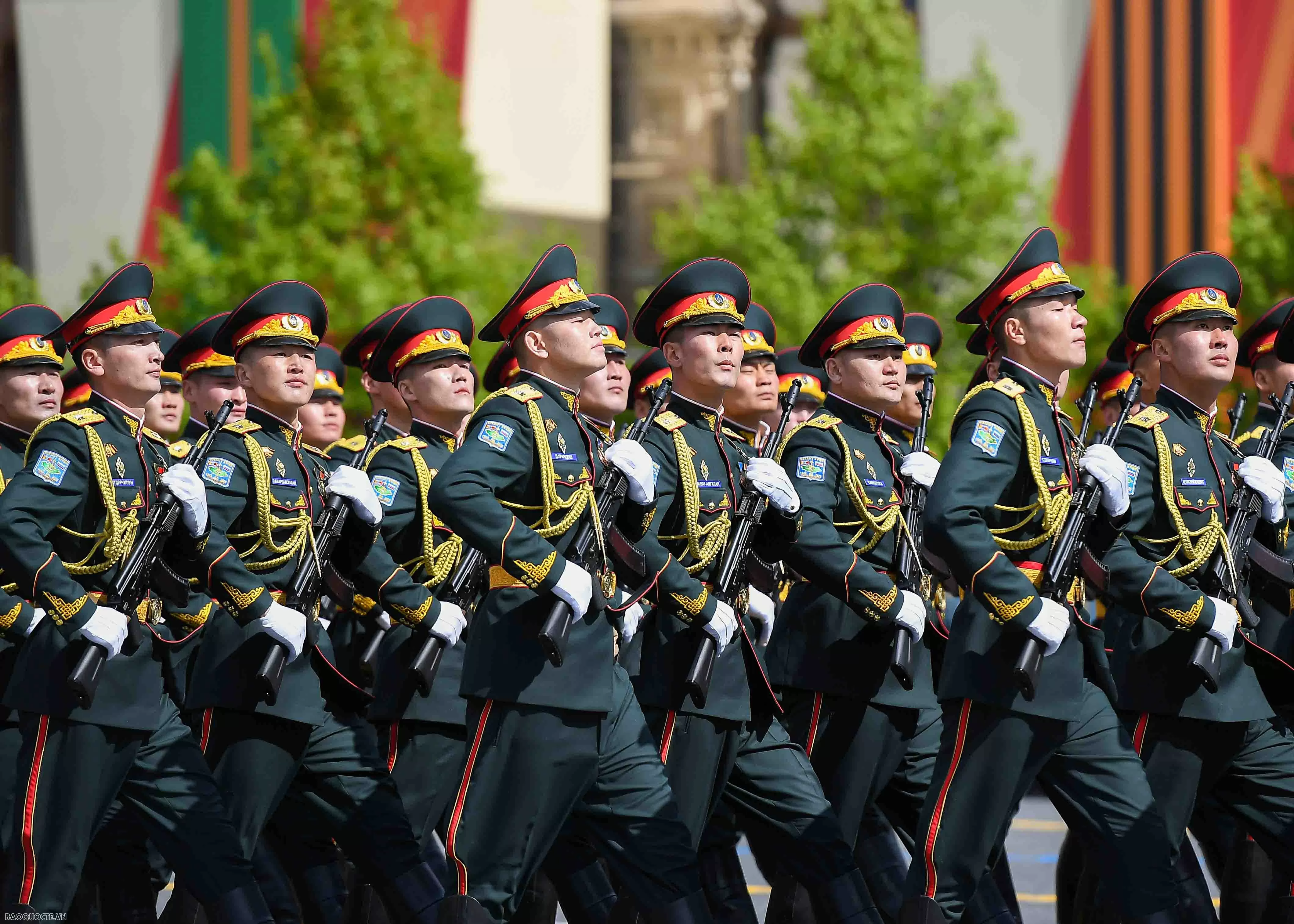 Hình ảnh 13 đoàn quân đội nước ngoài tại Lễ duyệt binh của Nga