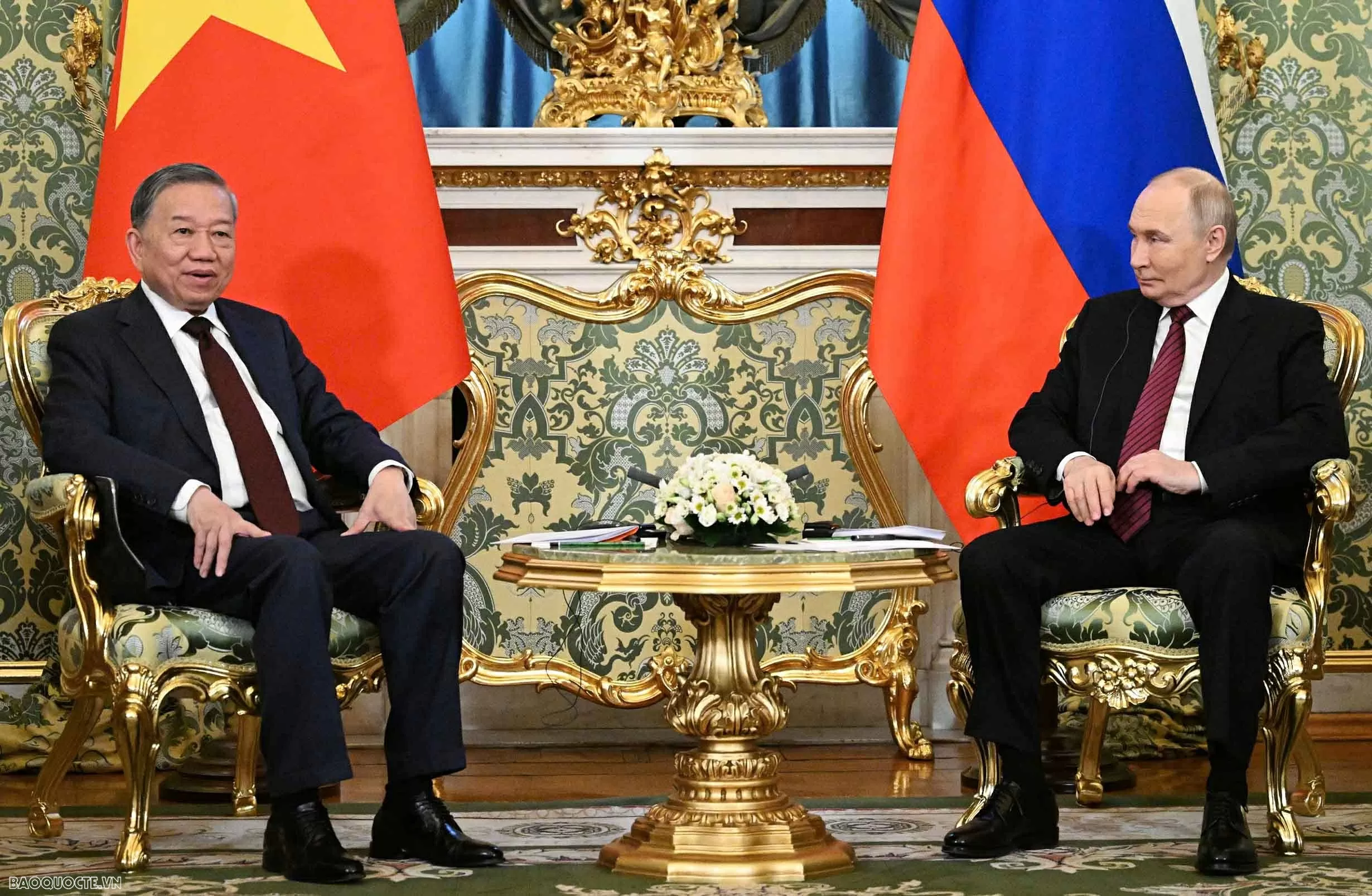 Tổng Bí thư Tô Lâm hội đàm với Tổng thống Nga Vladimir Putin