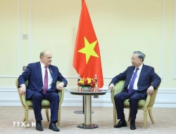 Tổng Bí thư Tô Lâm gặp Chủ tịch Đảng Cộng sản Nga Gennady Zyuganov