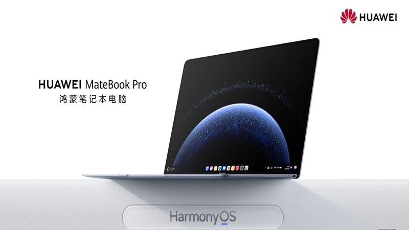 huawei trinh lang mau laptop su dung he dieu hanh harmonyos