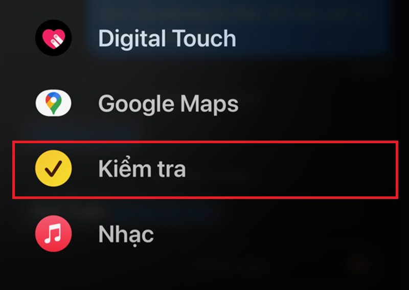 Check In (Báo về an toàn)