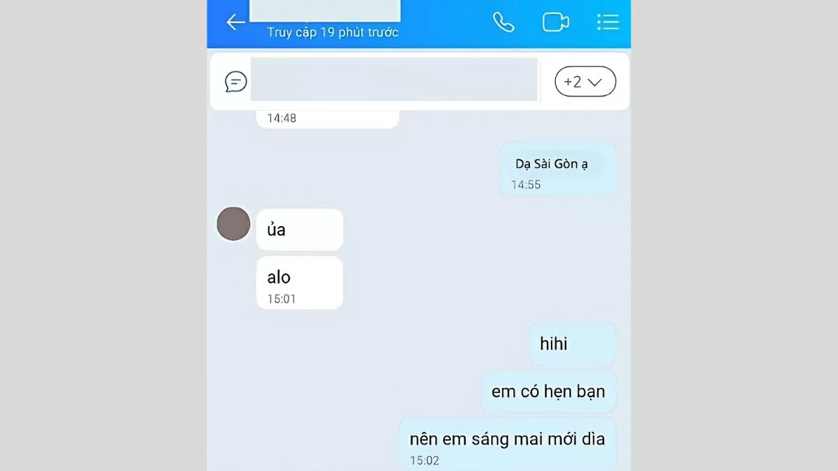 Mở cuộc trò chuyện bạn muốn bảo vệ. Mở cuộc trò chuyện bạn muốn bảo vệ.