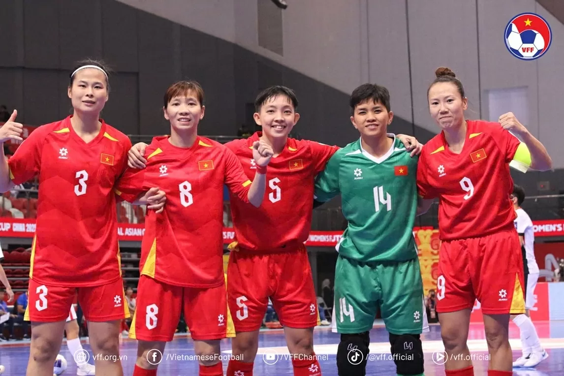Đội tuyển futsal nữ Việt Nam gặp Nhật Bản tại tứ kết futsal châu Á 2025 Đội tuyển futsal nữ Việt Nam gặp Nhật Bản tại tứ kết futsal châu Á 2025