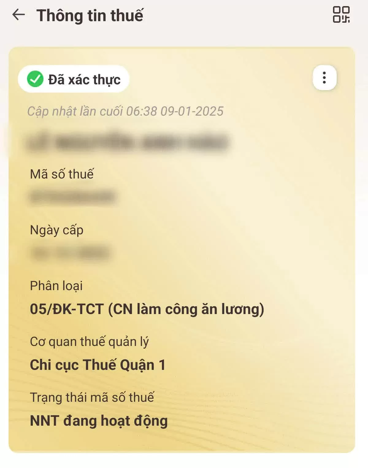 Hướng dẫn cách tích hợp mã số thuế cá nhân vào VNeID Hướng dẫn cách tích hợp mã số thuế cá nhân vào VNeID