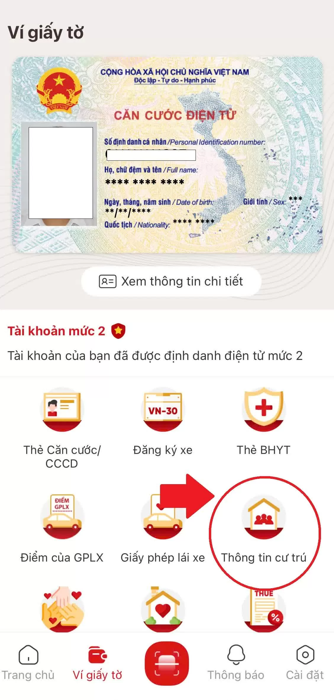 Hướng dẫn cách xem hộ khẩu điện tử trên VNeID mới nhất