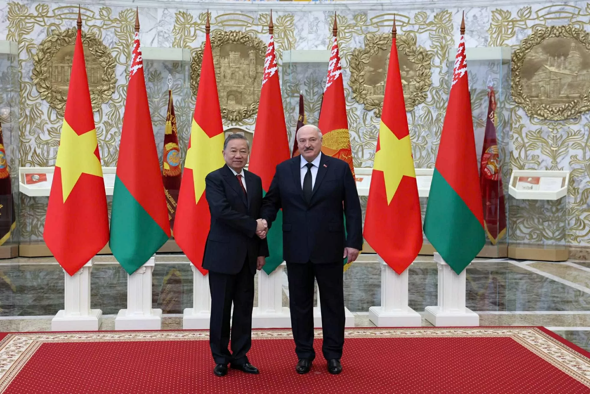 Tuyên bố chung thiết lập quan hệ Đối tác chiến lược Việt Nam - Belarus Tuyên bố chung thiết lập quan hệ Đối tác chiến lược Việt Nam - Belarus