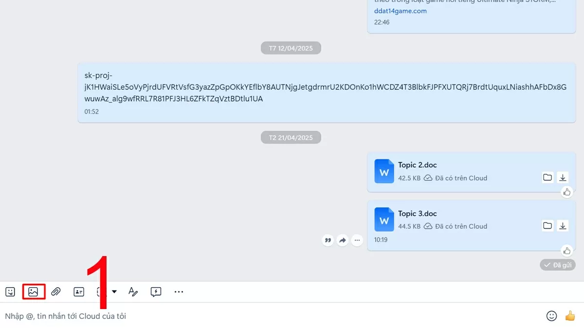 Cách gửi ảnh HD qua Zalo trên máy tính rõ nét.
