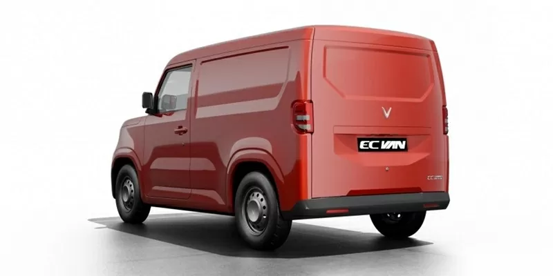 Giá xe VinFast EC Van ở mức 285 triệu đồng (bao gồm cả pin)