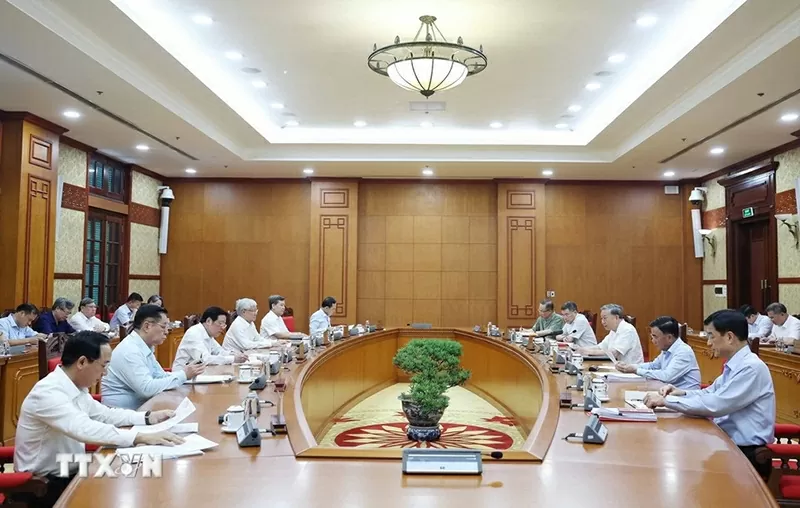 Toàn cảnh cuộc họp. (Nguồn: TTXVN)