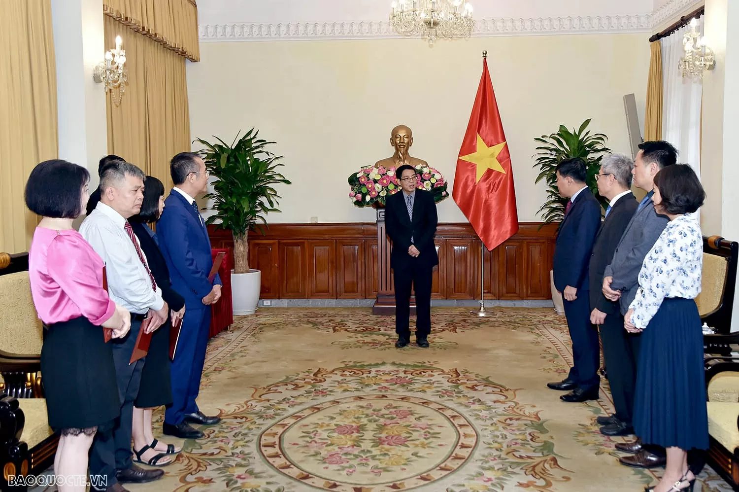 Bộ Ngoại giao kiện toàn nhân sự cơ quan tham mưu giúp việc Đảng ủy Bộ