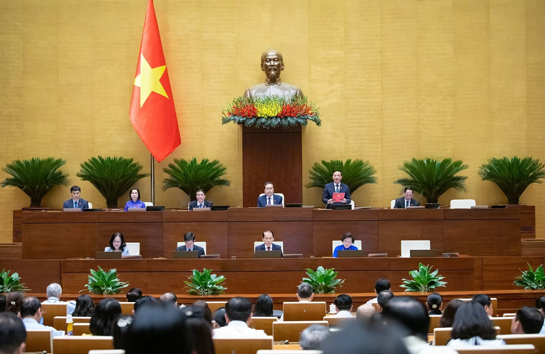 Hôm nay 15/5, Quốc hội biểu quyết thông qua việc điều chỉnh chương trình Kỳ họp thứ 9, Quốc hội khóa XV