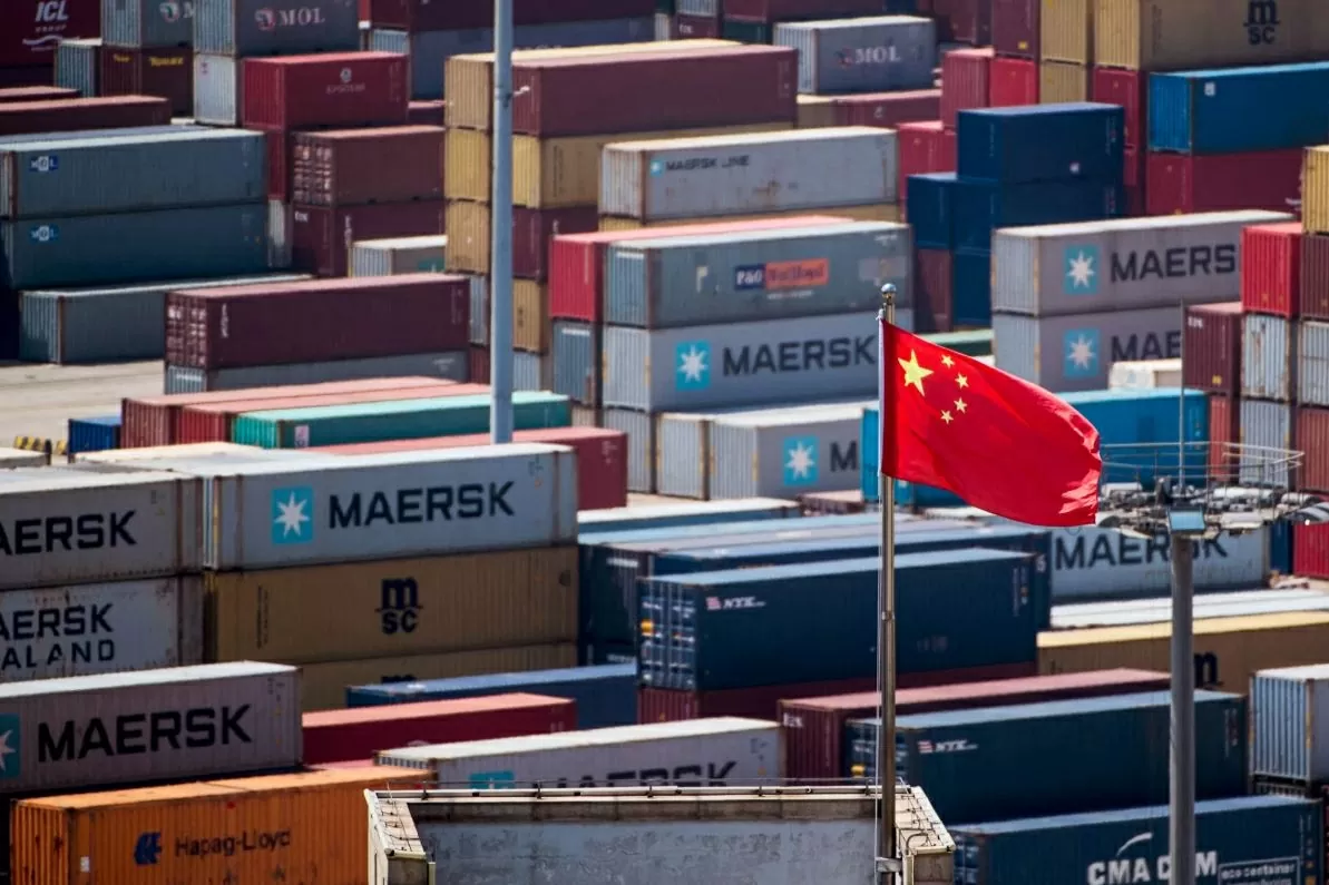 Cảng nước sâu Yangshan ở Thượng Hải, Trung Quốc. (Nguồn: Getty Images)