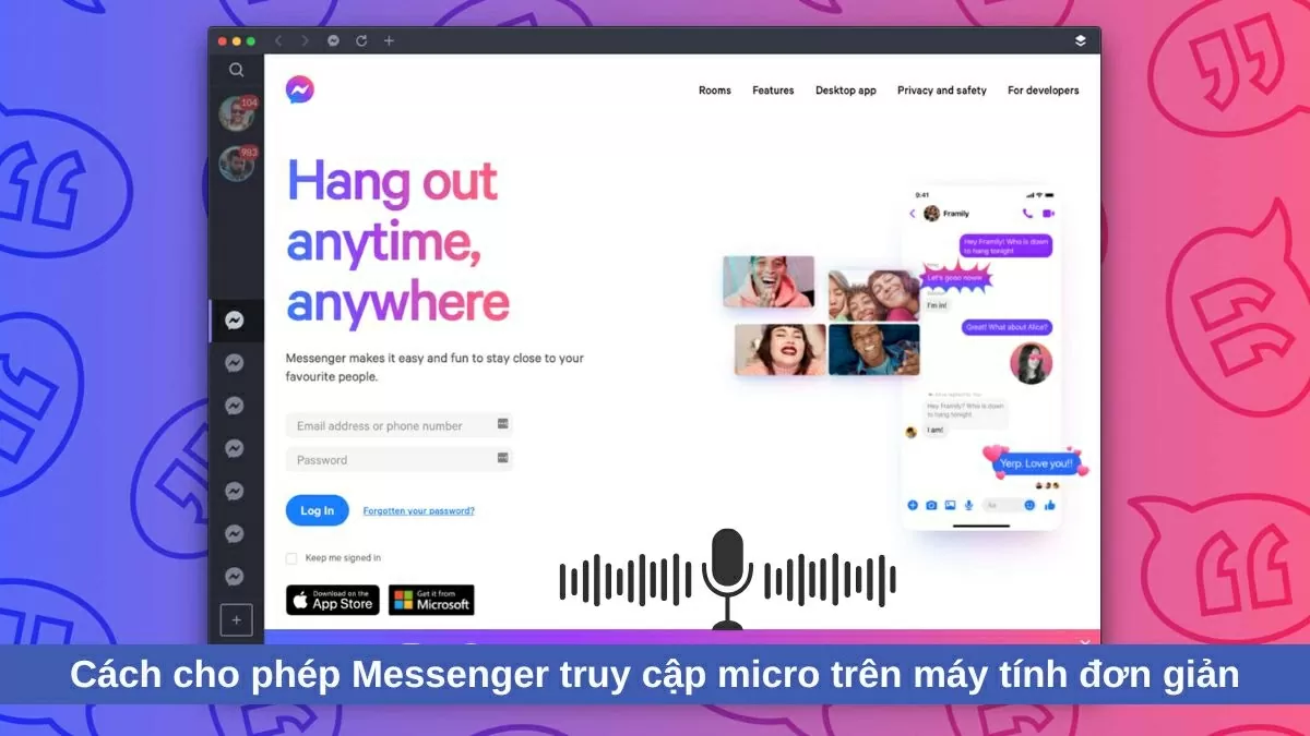 Cách cho phép Messenger truy cập micro trên máy tính dễ dàng Cách cho phép Messenger truy cập micro trên máy tính dễ dàng