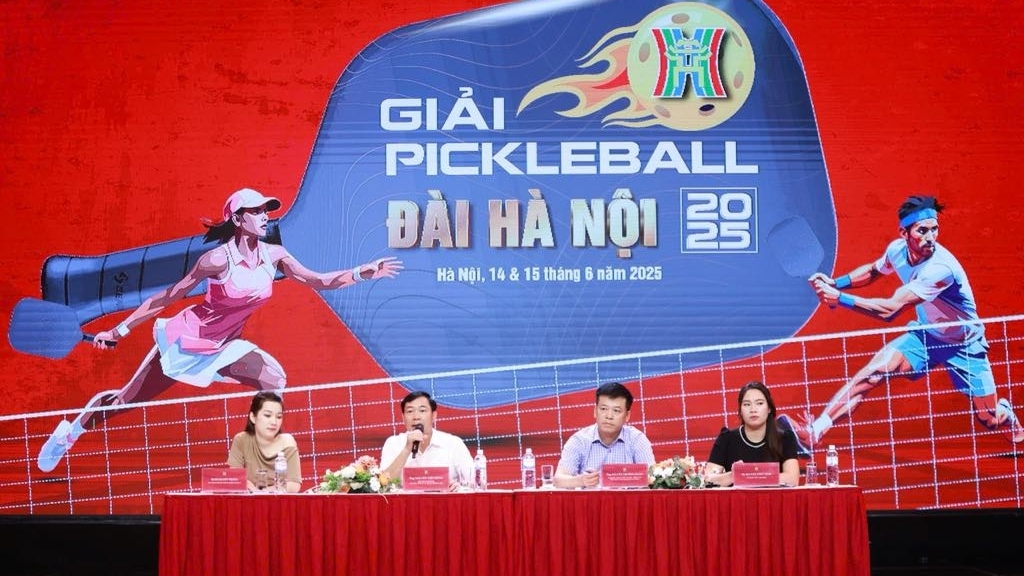 Giải pickleball chào mừng 100 năm Ngày Báo chí cách mạng Việt Nam