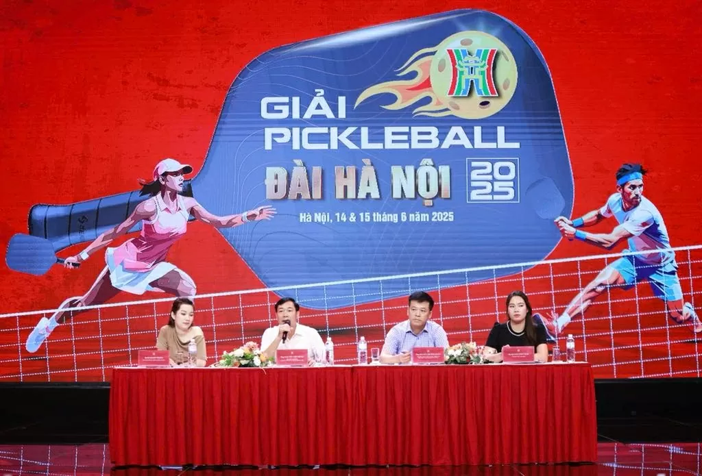 Giải pickleball chào mừng 100 năm Ngày Báo chí cách mạng Việt Nam