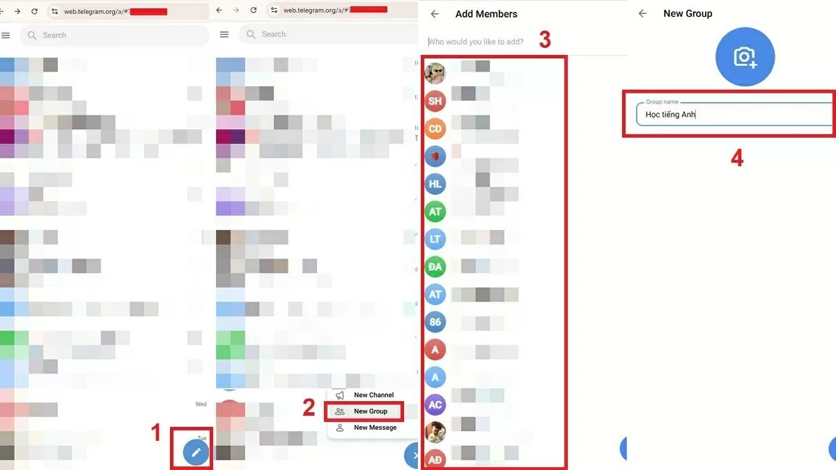 Hãy nhấn vào biểu tượng cây bút.
