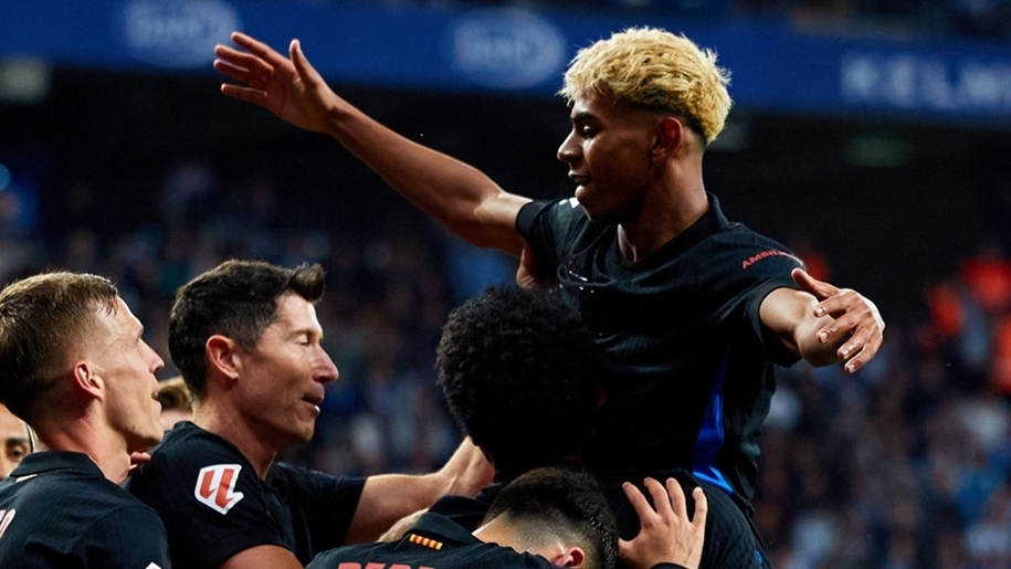 Yamal cân bằng thành tích vô địch La Liga của Ronaldo