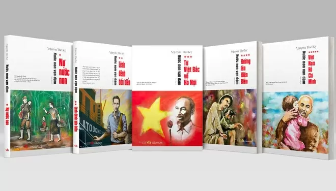 'Nước non vạn dặm': Bộ tiểu thuyết 5 tập về cuộc đời và sự nghiệp của Bác Hồ