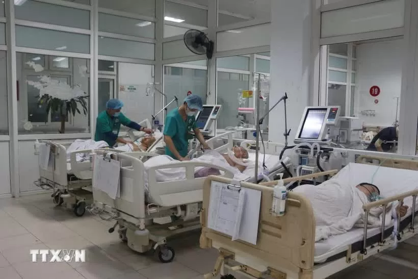 Việt Nam tích cực tham gia, đóng góp trách nhiệm vào các sứ mệnh chăm sóc sức khỏe cộng đồng của WHO trên lĩnh vực y tế. (Ảnh minh họa: Bích Huệ/TTXVN) Việt Nam tích cực tham gia, đóng góp trách nhiệm vào các sứ mệnh chăm sóc sức khỏe cộng đồng của WHO trên lĩnh vực y tế. (Ảnh minh họa: Bích Huệ/TTXVN)