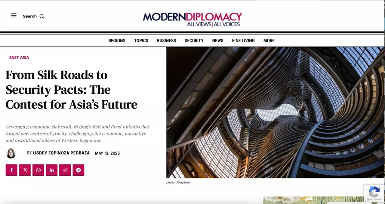 Từ Con đường tơ lụa đến các hiệp ước an ninh: Cuộc cạnh tranh vì tương lai châu Á