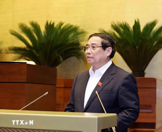 Thủ tướng Phạm Minh Chính trình bày Chuyên đề 1 Thủ tướng Chính phủ: Khẩn trương đưa Nghị quyết 68 vào cuộc sống để phát triển kinh tế tư nhân nhanh và bền vững