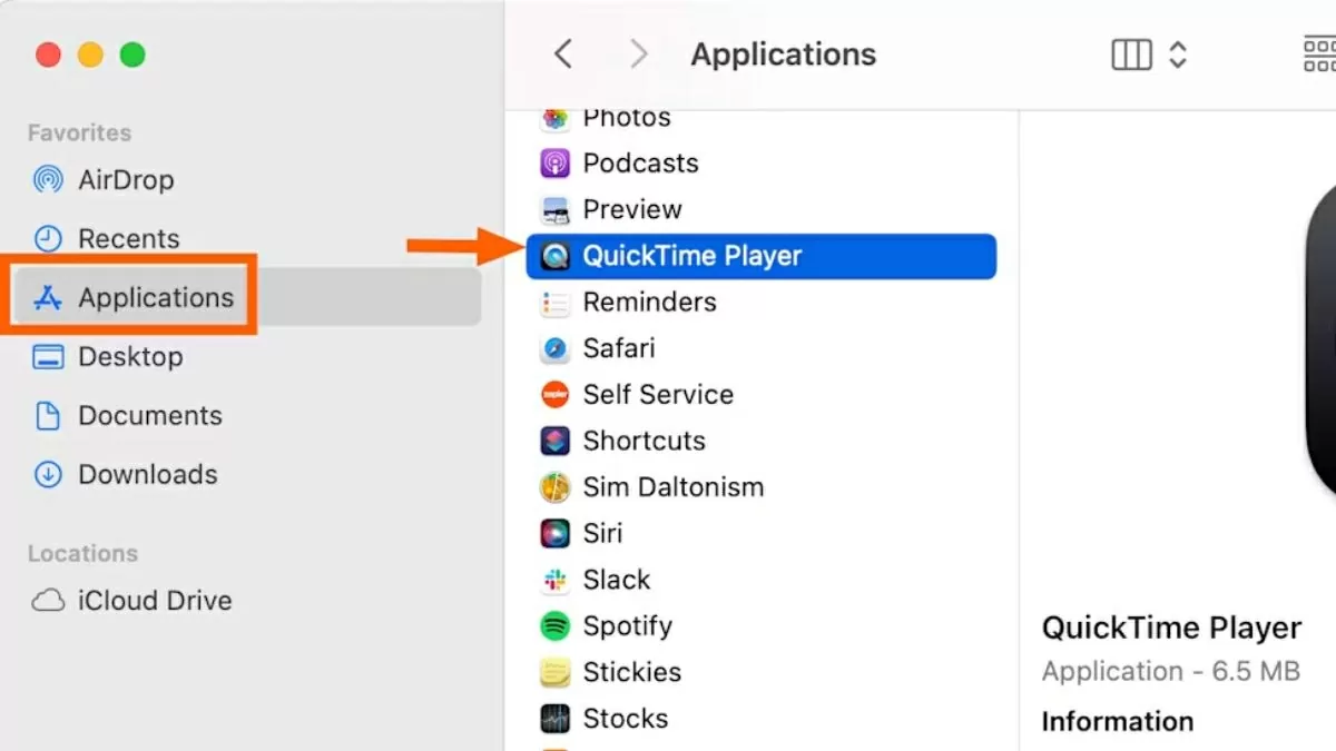 Mở Finder. Mở Finder.