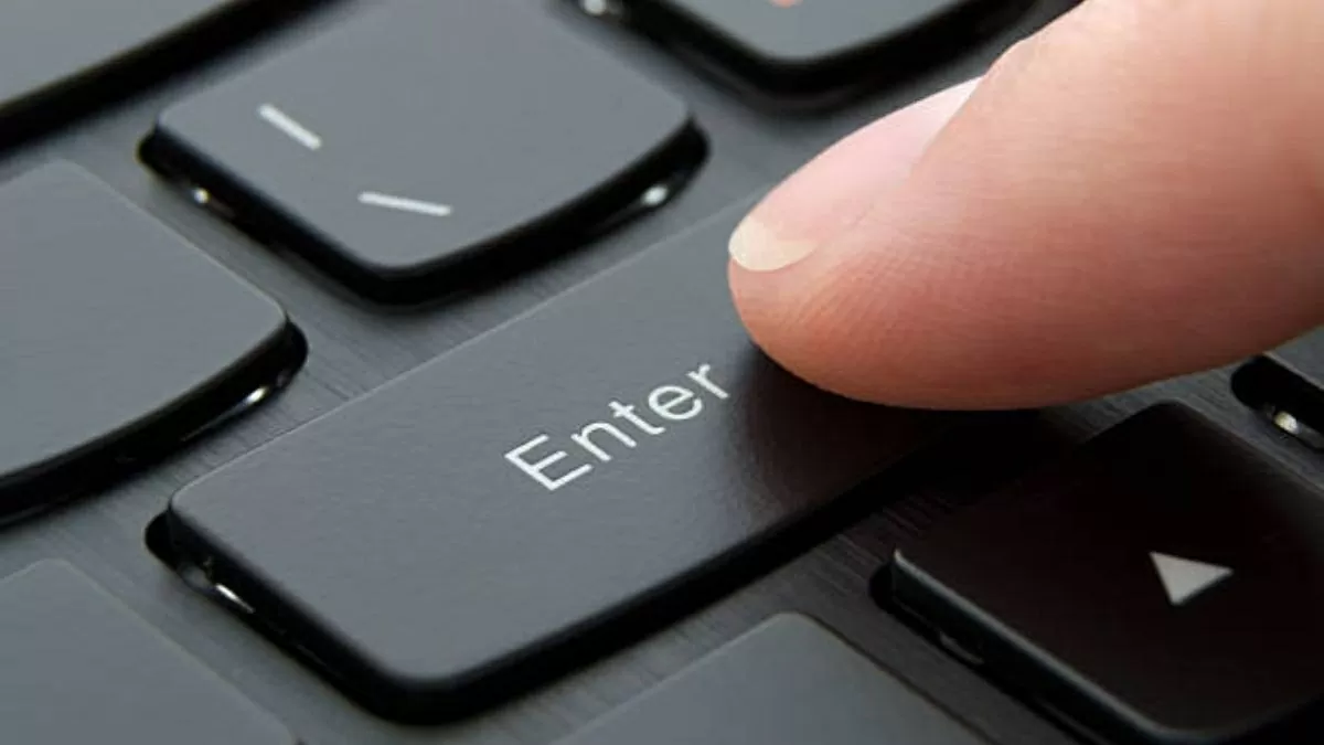 Nhấn Enter để hoàn tất công thức tạm thời.