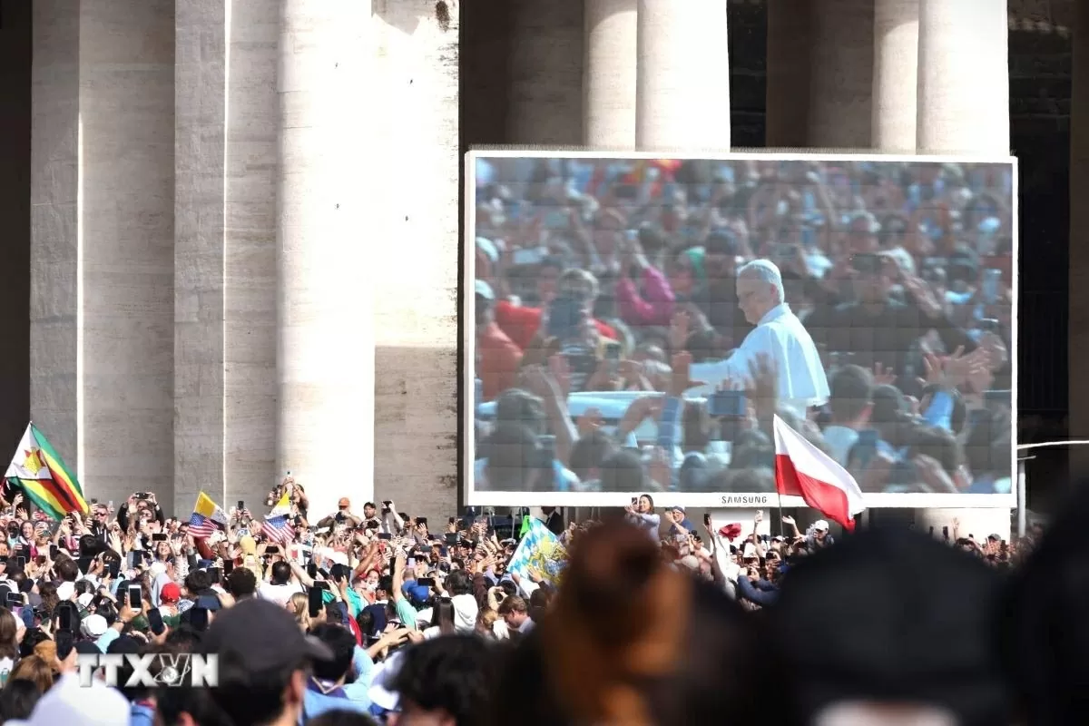 Trang nghiêm thánh lễ nhậm chức của Đức Giáo hoàng Leo XIV