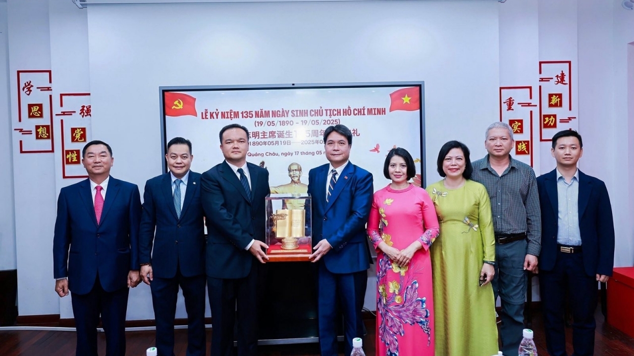 Lan tỏa tình yêu nước, niềm tự hào ngoại giao qua 'Không gian văn hóa Hồ Chí Minh' tại Quảng Châu, Trung Quốc