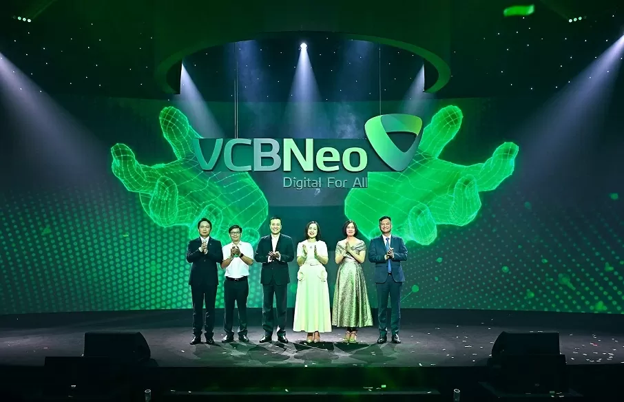Vietcombank công bố thương hiệu VCBNeo và ứng dụng ngân hàng số NeoOne Vietcombank công bố thương hiệu VCBNeo và ứng dụng ngân hàng số NeoOne
