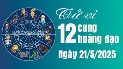 Tử vi 12 cung hoàng đạo Thứ Tư ngày 21/5/2025: Nhân Mã tài lộc dồi dào
