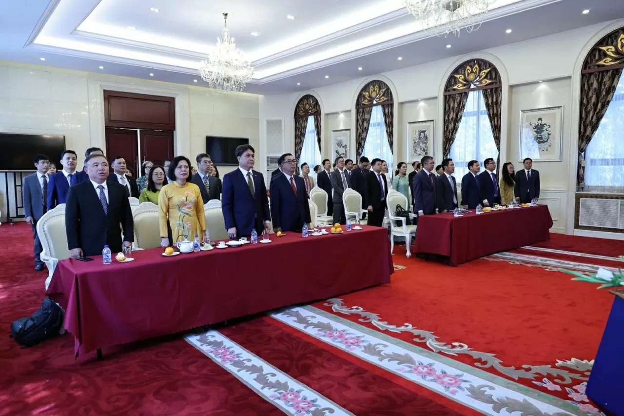 Các đại biểu Đại hội đại biểu Đảng bộ Việt Nam tại Trung Quốc nhiệm kỳ 2025-2030