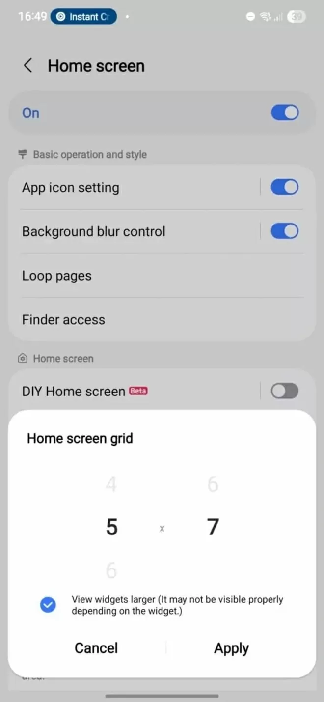 Home Up là mô-đun hữu ích được bổ sung trong Good Lock Home Up là mô-đun hữu ích được bổ sung trong Good Lock